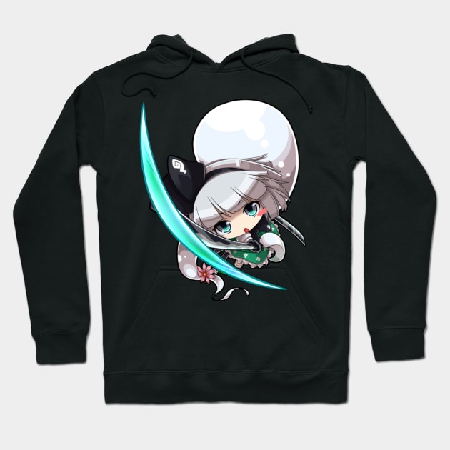 Youmu Chibi Hoodie by KokoroPopShop